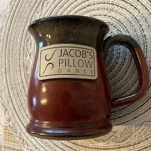 Sunset Hill Stoneware Coffee Mug Cup Jacob’s Pillow Dance, MA in EUC